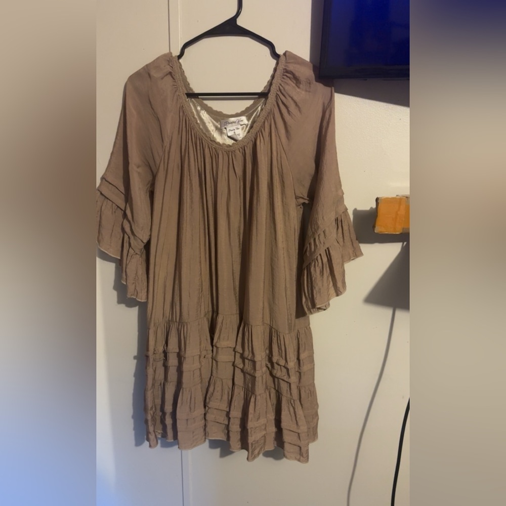 Tanish paisley view dress size small good condition worn very few times